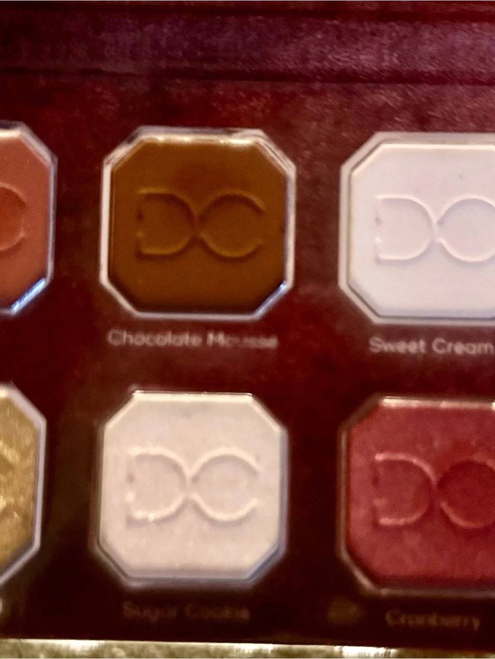 Dominique Cosmetics Rose Gold Shimmer Eyeshadow Palette